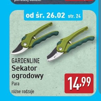 Sekator ogrodowy GARDEN LINE promocja w Aldi