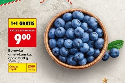 Borówka amerykańska 300 g promocja w Biedronka