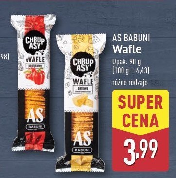 Wafle paprykowe promocja
