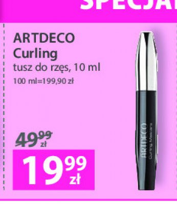 Tusz do rzęs Artdeco curling mascara promocja