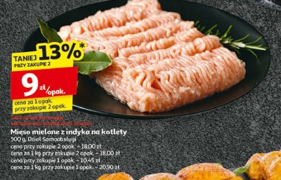 Mięso mielone z indyka promocja
