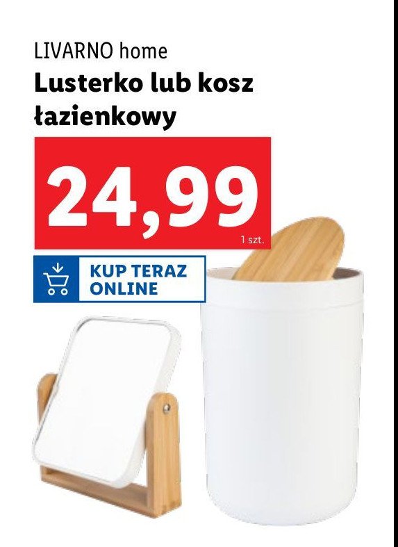 Kosz łazienkowy LIVARNO HOME promocja