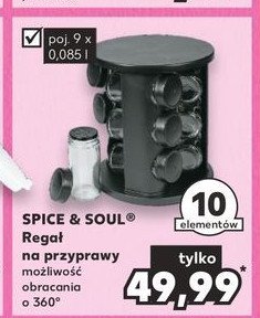 Regał na przyprawy 3 półki Spice&soul promocja