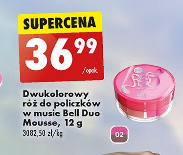 Róż do policzkow BELL MS. PERFECT DUO BLUSH promocja