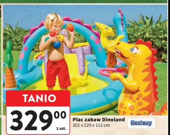 Plac zabaw dinoland Bestway promocja