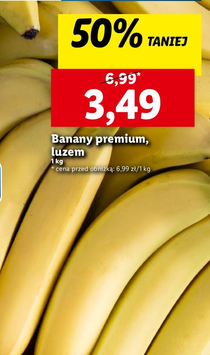 Banany premium promocja