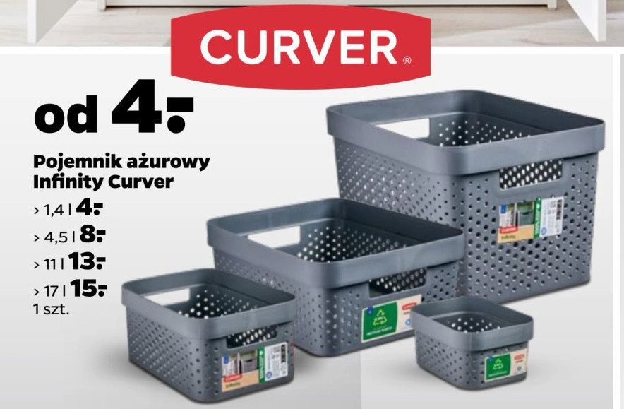 Pojemnik infinity 17 l Curver promocja