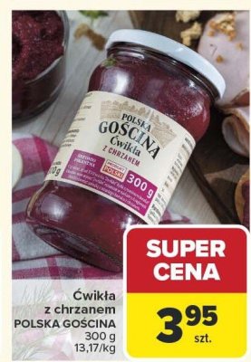 Ćwikła z chrzanem POLSKA GOSCINA promocja w Carrefour