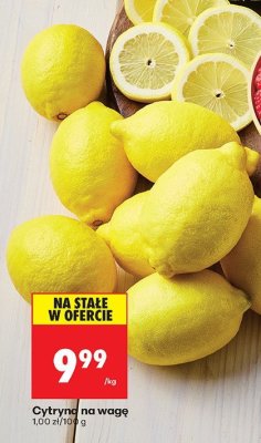 Cytryna na wagę promocja w Biedronka
