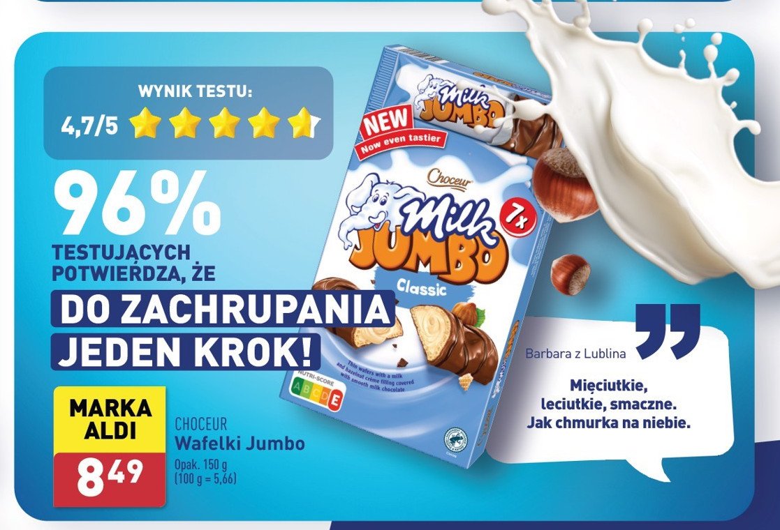 Wafelki jumbo Choceur promocja