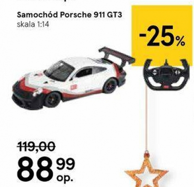 Samoch贸d zdalnie sterowany porsche 911 gt3 promocja
