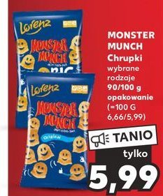 Chrupki Lorenz monster munch promocja w Kaufland