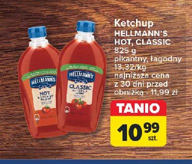 Ketchup pikantny Hellmann's promocja