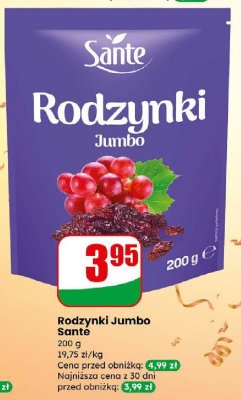 Rodzynki Jumbo  promocja w Dino