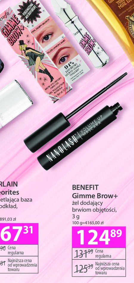 Żel do brwi 4 warm deep brown BENEFIT GIMME BROW+ promocja w Hebe