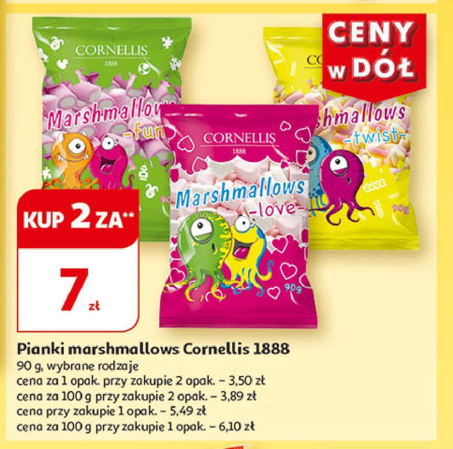 Pianki Cornellis marshmallows promocja