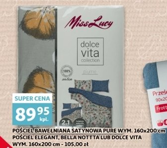 Komplet po艣cieli dolce vita 160 x 200 + 2 x 70 x 80 cm Miss lucy promocja