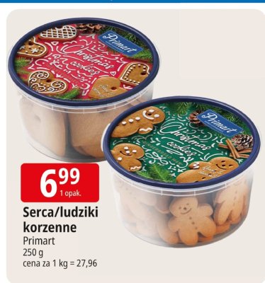 Serca/ludziki korzenne Primart promocja w Leclerc