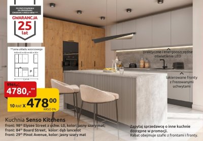 Kuchnia Senso Kitchens promocja w Black Red White