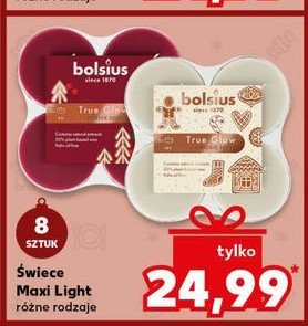 Podgrzewacze zapachowe maxi winter spices Bolsius promocja w Kaufland