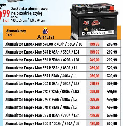 Akumulator empex mae 600 r 100ah Ma professional promocja