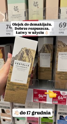 Olejek do demakijażu  promocja w Rossmann
