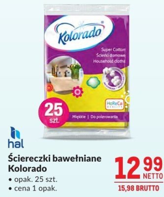 Ściereczki bawełniane Kolorado promocja w Makro