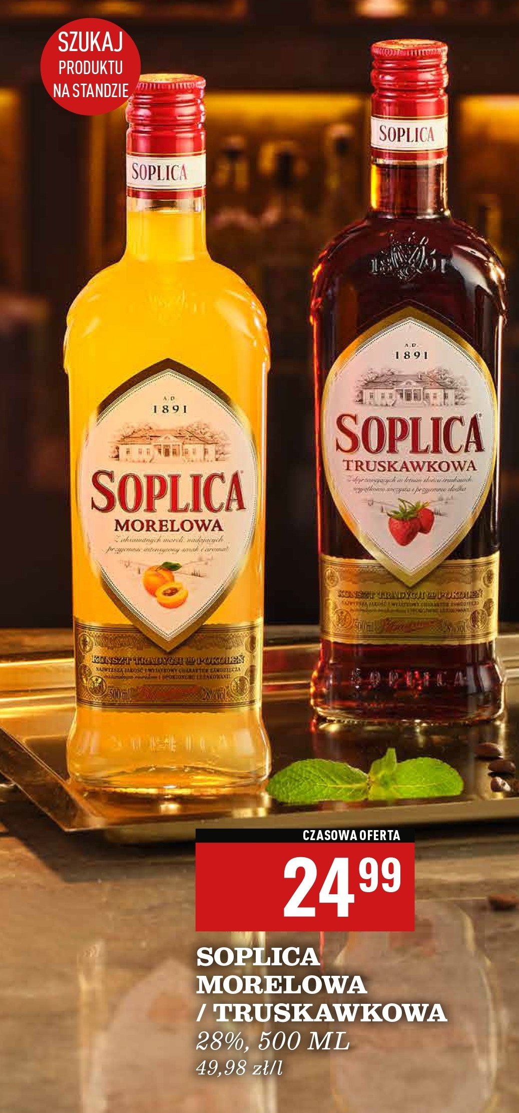 Wódka Soplica morelowa promocja