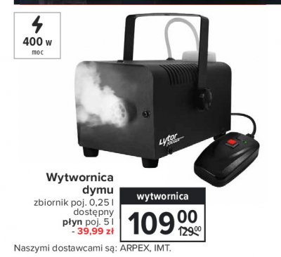 P艂yn do wytwornicy dymu promocja