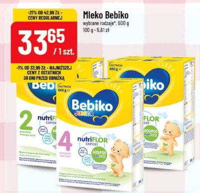 Mleko Bebiko promocja w POLOmarket