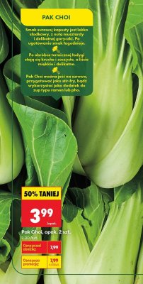 Pak Choi, opak. 2 szt. promocja w Biedronka