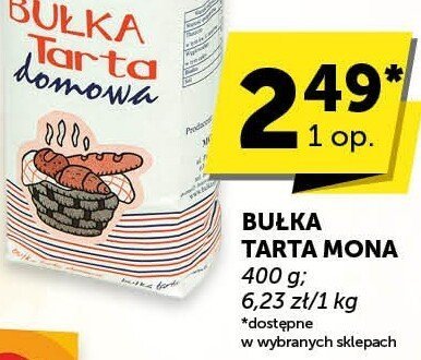 Bułka tarta Mona promocja w ABC