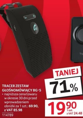Zestaw głośnomówiący BG-5 TRACER promocja w Selgros