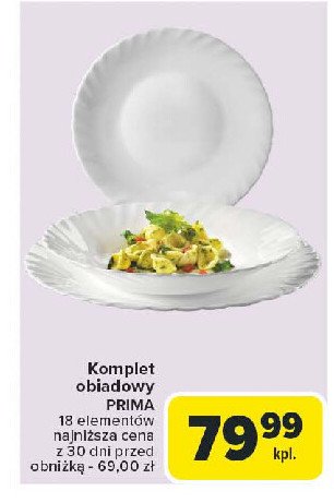 Komplet obiadowy prima promocja