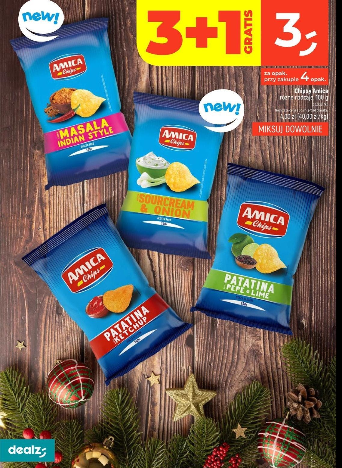 Chipsy masala AMICA CHIPS promocja