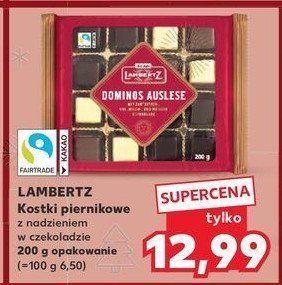 Kostka piernikowa Lambertz promocja w Kaufland