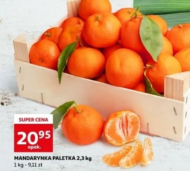 Mandarynka paletka promocja w Dino