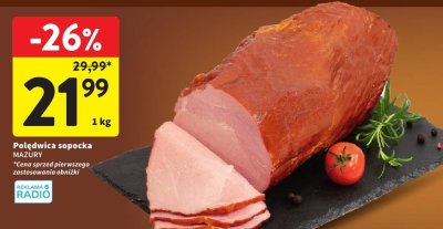 Polędwica sopocka MAZURY promocja w Intermarche
