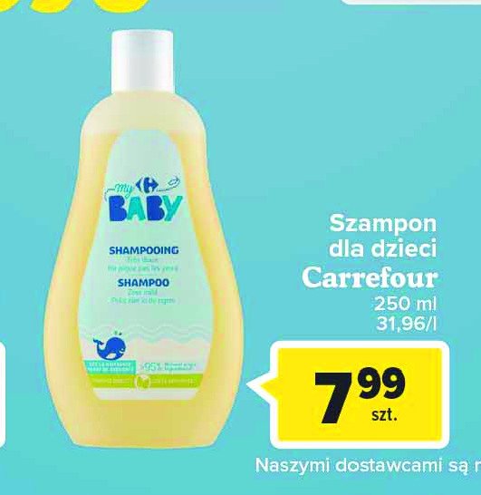 Szampon dla dzieci CARREFOUR MY BABY promocja