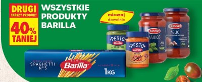 Wszystkie produkty Barilla DRUGI -40% promocja w Biedronka