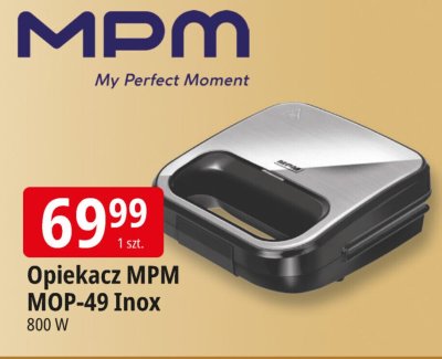 Opiekacz MPM MOP-49 Inox promocja w Leclerc