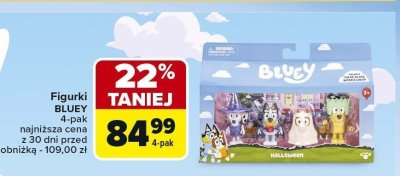 Figurki BLUEY 4-pak promocja w Carrefour
