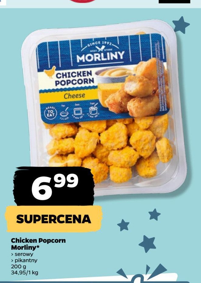 Chicken popcorn pikantny Morliny promocja