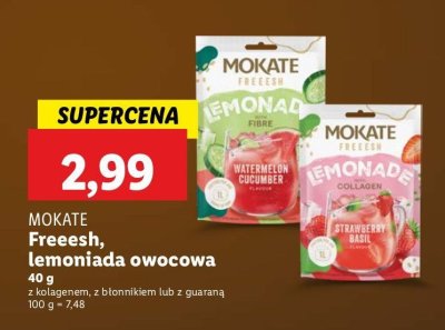Lemoniada strawberry basil Mokate promocja