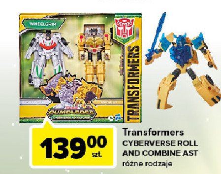 Figurka transformers cyberbverse roll and combine Hasbro promocja