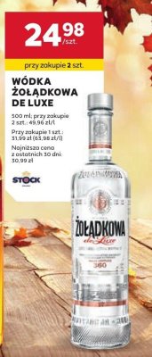 Wódka Żołądkowa De Luxe 0,5 l promocja