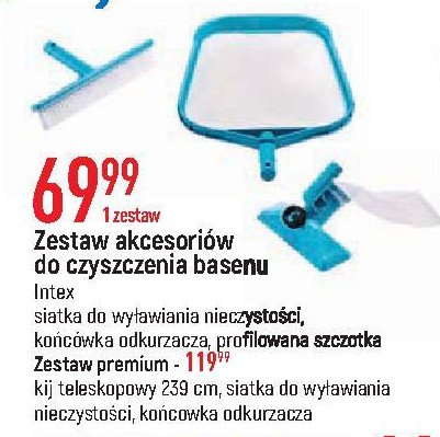Zestaw do czyszczenia basenów premium Intex promocja