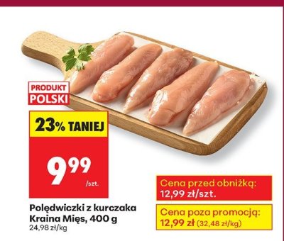 Polędwiczki z kurczaka  promocja w Biedronka