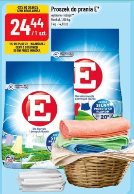 Proszek do prania E wybrane rodzaje promocja w POLOmarket