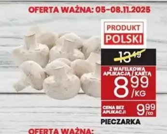Pieczarka promocja w Wafelek